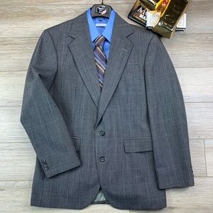 Haggar Imperial Men’s Blazer Sports Coat Size 40